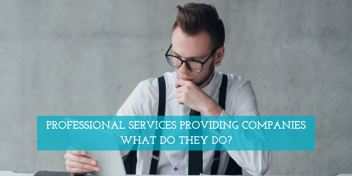 Professional Services Providing Companies