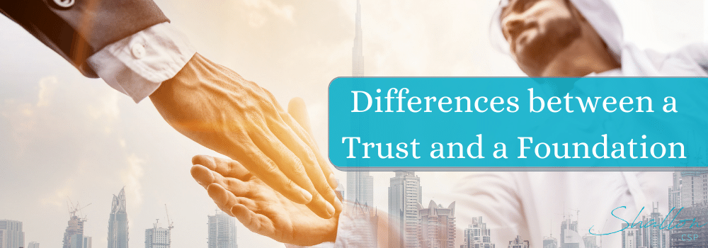 Differences between a Trust and a Foundation